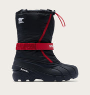 Black - Bright Red